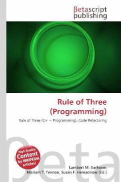 Rule of Three (Programming)