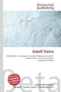Adolf Holm Adolf Holm