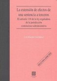 La extensión de efectos de las sentencias en la jurisdicción contencioso-administrativa en materia tributaria y de personal