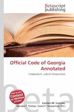 Official Code of Georgia Annotated