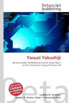 Cover Yasuei Yakushiji