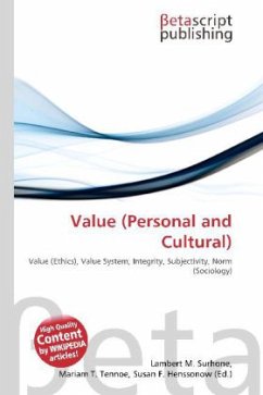 Value (Personal and Cultural)