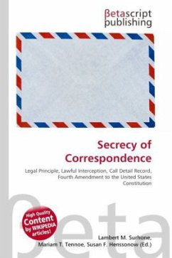 Secrecy of Correspondence