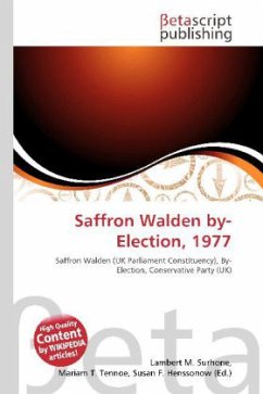 Saffron Walden by- Election, 1977