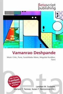Vamanrao Deshpande Vamanrao Deshpande