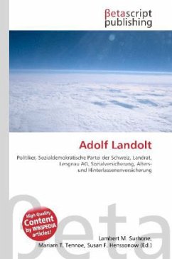Adolf Landolt Adolf Landolt