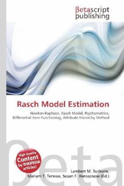 Rasch Model Estimation