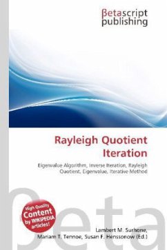 Rayleigh Quotient Iteration