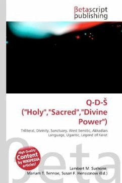Q-D- (&quote;Holy&quote;,&quote;Sacred&quote;,&quote;Divine Power&quote;)