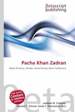 Pacha Khan Zadran