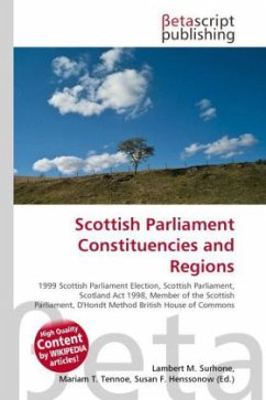 Scottish Parliament Constituencies and Regions