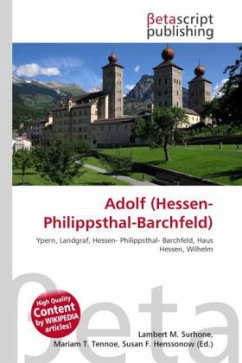 Cover Adolf (Hessen-Philippsthal-Barchfeld)