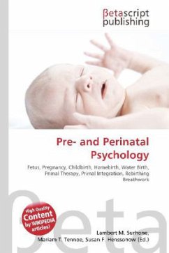 Pre- and Perinatal Psychology