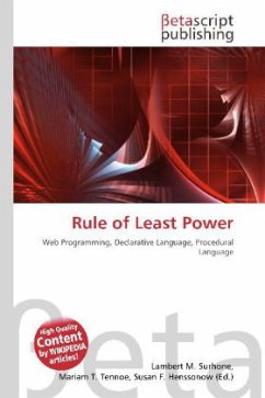 Rule of Least Power