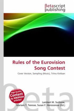 Rules of the Eurovision Song Contest