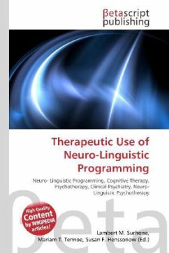 Therapeutic Use of Neuro-Linguistic Programming