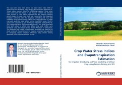 Crop Water Stress Indices and Evapotranspiration Estimation