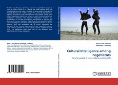 Cultural Intelligence among negotiators - Ohlsson, Anna-Carin;Lindborg, Alexander