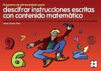 Descifrar instrucciones escritas en contenido matemático 1. Programa de entrenamiento en planificación