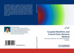 Coupled Meshfree and Fractal Finite Element Method