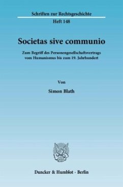 Societas sive communio - Blath, Simon