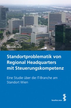 Cover Standortproblematik von Regional Headquarters mit Steuerungskompetenz