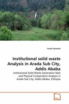 Cover Institutional solid waste Analysis in Arada Sub City, Addis Ababa