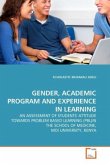 GENDER, ACADEMIC PROGRAM AND EXPERIENCE IN LEARNING