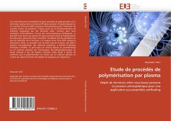 Etude de procédés de polymérisation par plasma - VALT, Alexandre