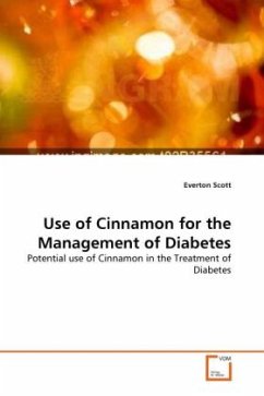 Use of Cinnamon for the Management of Diabetes - Scott, Everton