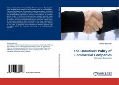 The Donations'' Policy of Commercial Companies