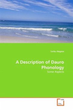 A Description of Dauro Phonology - Negese, Tariku