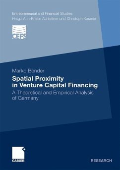 Spatial Proximity in Venture Capital Financing - Bender, Marko