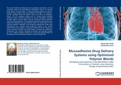 Mucoadhesive Drug Delivery Systems using Optimized Polymer Blends