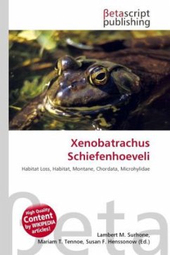 Xenobatrachus Schiefenhoeveli