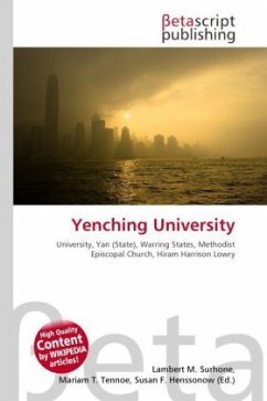 Cover Yenching University