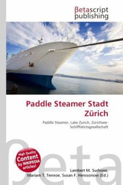 Cover Paddle Steamer Stadt Zürich