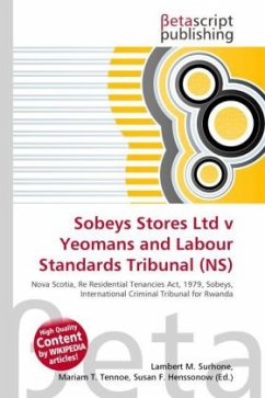 Sobeys Stores Ltd v Yeomans and Labour Standards Tribunal (NS)