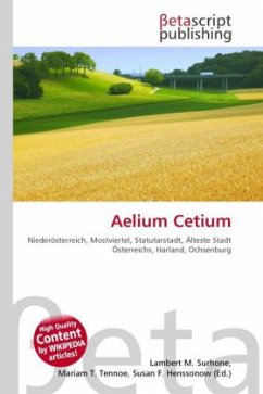 Cover Aelium Cetium