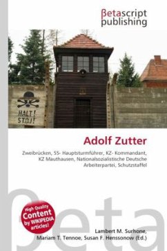 Cover Adolf Zutter