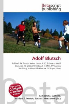Cover Adolf Blutsch