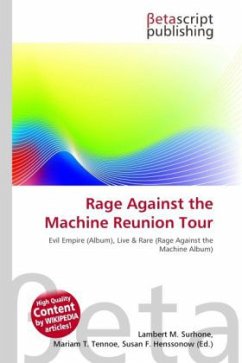 Rage Against the Machine Reunion Tour