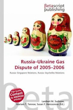 Russia Ukraine Gas Dispute of 2005 - 2006