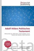 Adolf Hitlers Politisches Testament