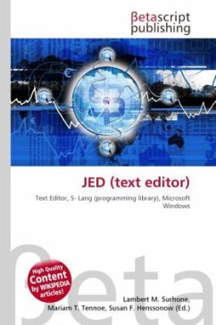 JED (text editor)