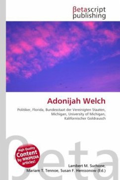 Adonijah Welch