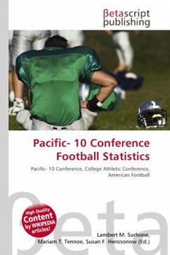 Pacific- 10 Conference Football Statistics