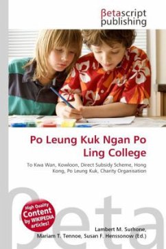 Po Leung Kuk Ngan Po Ling College