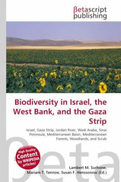 Biodiversity in Israel, the West Bank, and the Gaza Strip