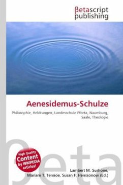 Aenesidemus-Schulze